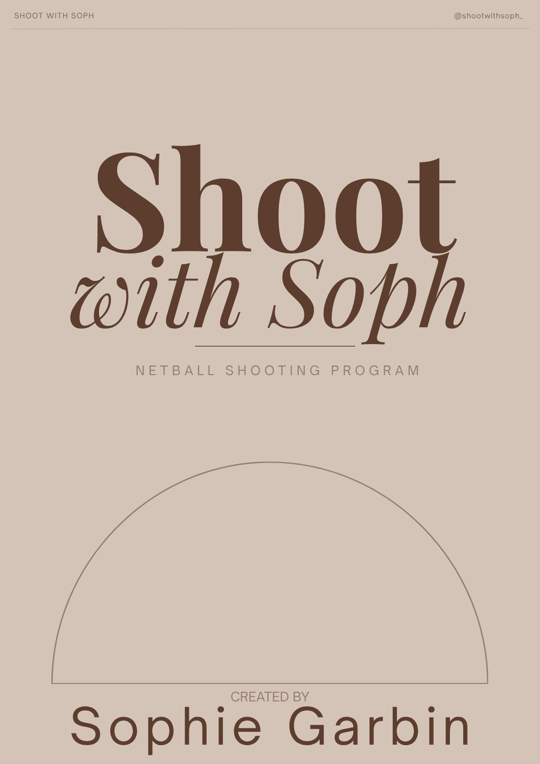 Shoot with Soph — ebook cover page
